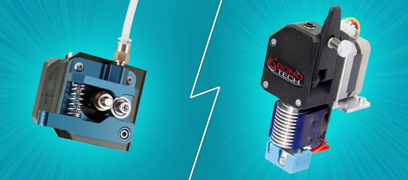 Extrusión directa vs. Extrusión Bowden ¿Cuál es la diferencia?